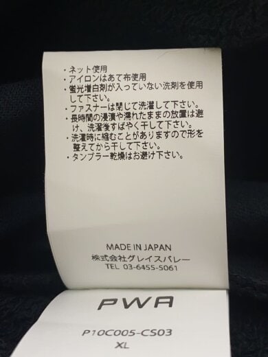 商品画像：CURLY SWEAT CREW/スウェット/XL/コットン/BLK/P10C005-CS03 5