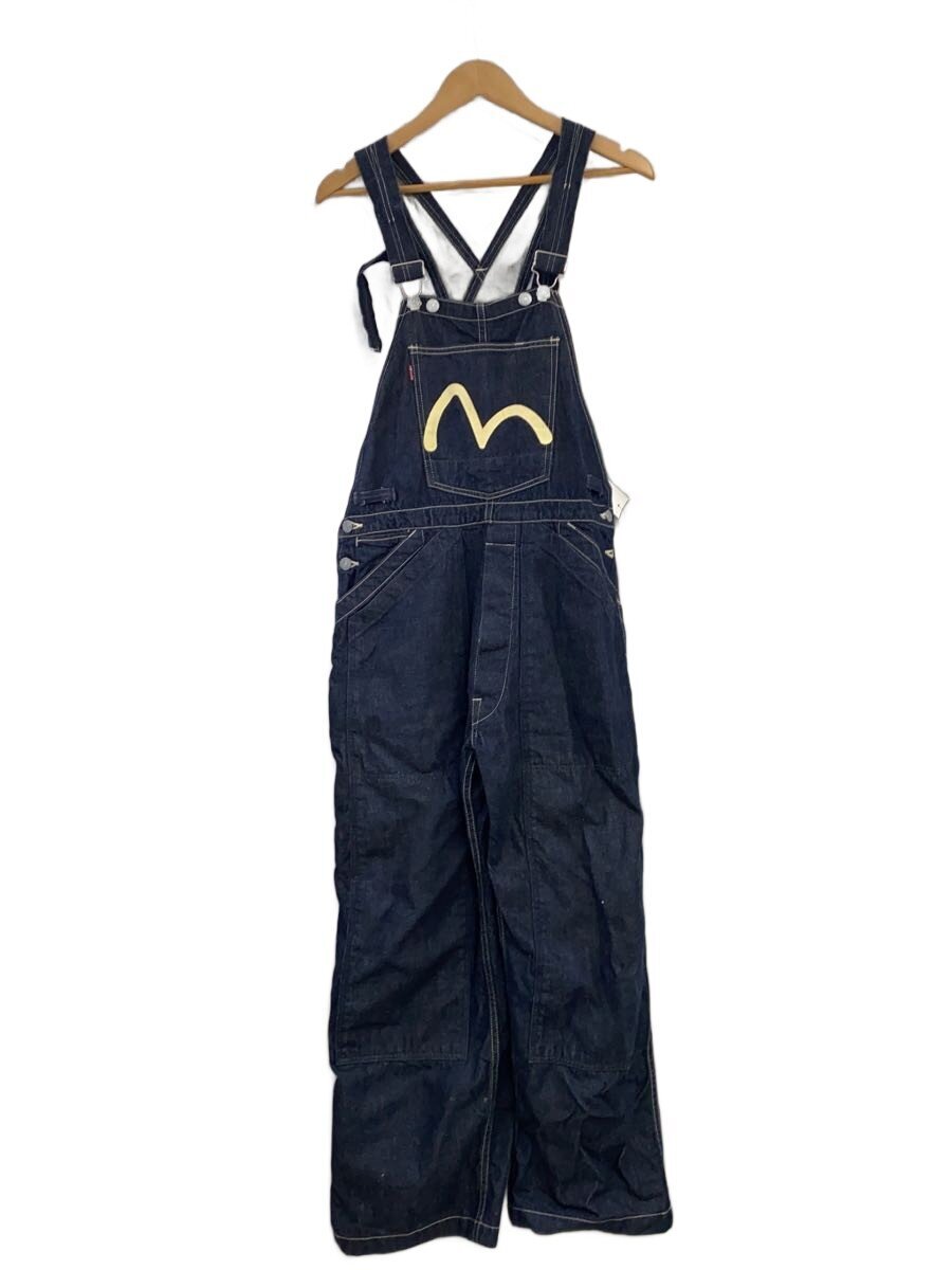 EVISU / オーバーオール/32/コットン/IDG