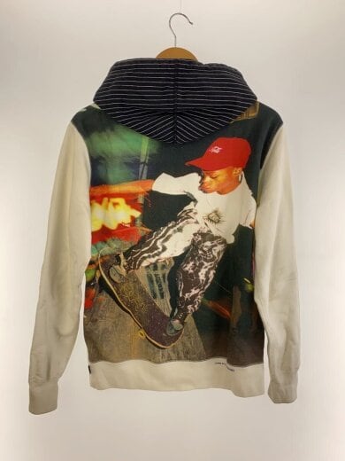 商品画像：14SS BOX LOGO PULLOVER HOODIE/パーカー/S/コットン/WHT 2