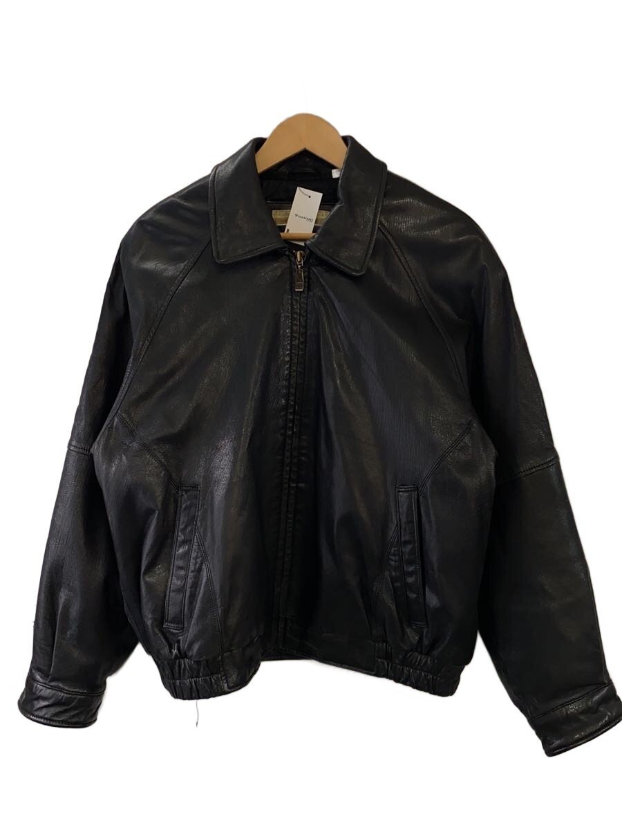 PERRY ELLIS / レザージャケット・ブルゾン/M/レザー/BLK