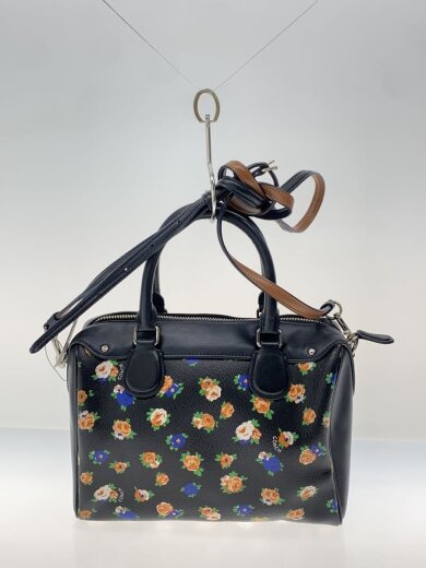 商品画像：ショルダーバッグ/--/BLK/花柄/F57627 3
