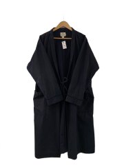 NORAGI Long Jacket/ジャケット/L/コットン/BLK