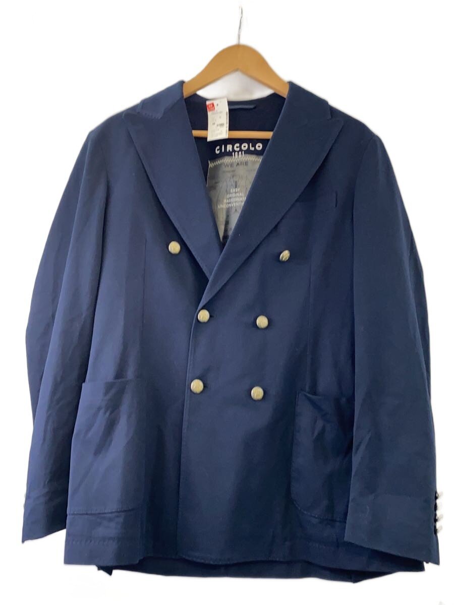 CIRCOLO 1901 / テーラードジャケット/50/コットン/NVY/4104-422502