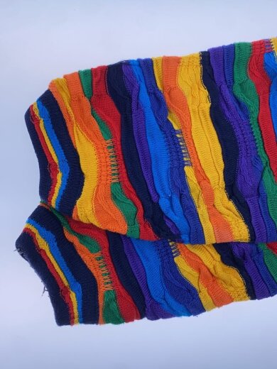 商品画像：3D/ニット・セーター(厚手)/L/--/マルチカラー/総柄 6