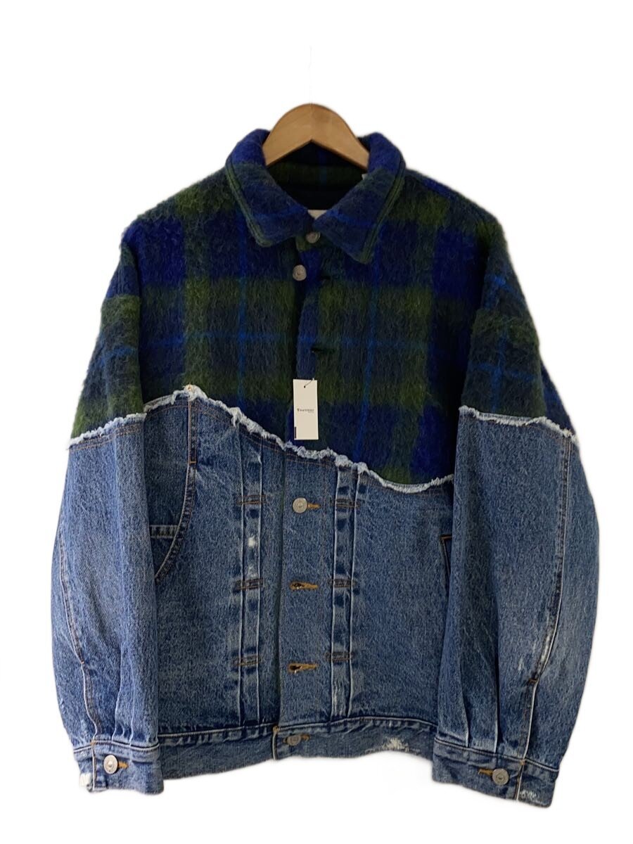 Levi’s × Andersson Bell / ドッキングGジャン/S/ウール/IDG/無地