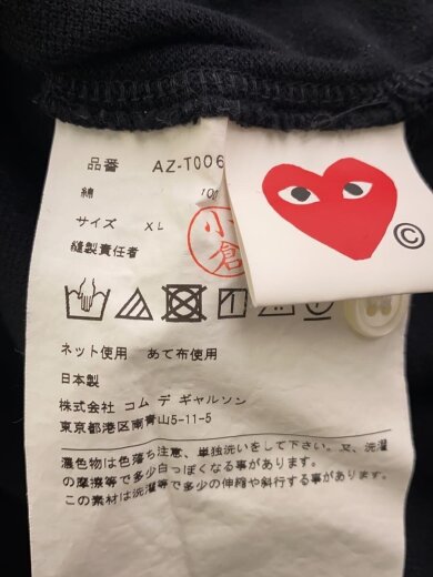 商品画像：ポロシャツ/XL/コットン/BLK 4