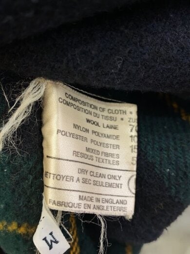 商品画像：70-80s/イングランド製/コート/M/ウール/NVY 5