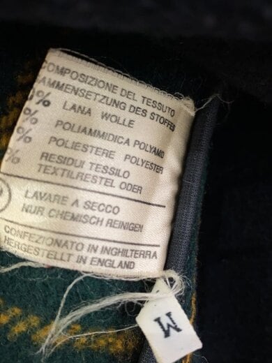 商品画像：70-80s/イングランド製/コート/M/ウール/NVY 6