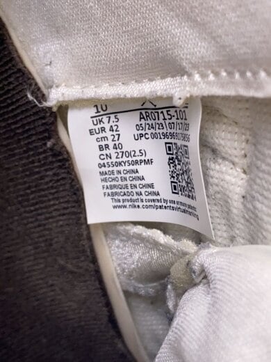 画像：NIKEAIR JORDAN 11_エアジョーダン11/27cm/WHT5