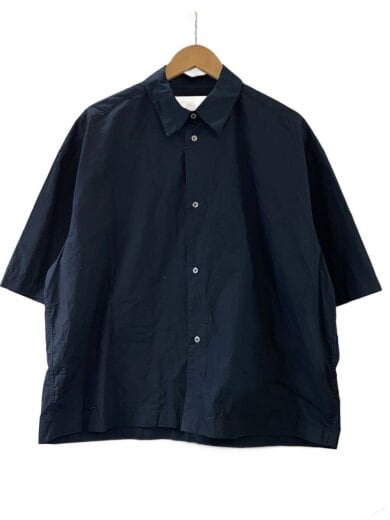 商品画像：SANKO SHORT SLEEVE 半袖シャツ/M/コットン/NVY 1