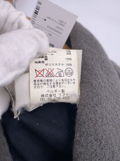 商品画像：16AW/コート/3/アルパカ/GRY 5