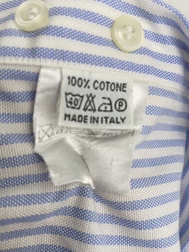 商品画像：長袖シャツ/L/コットン/BLU 4