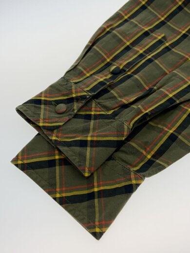 商品画像：長袖シャツ/15.5/コットン/GRN/チェック/FD55CH4089LP 6