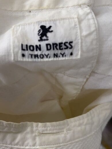 商品画像：30s/ドレスシャツ/襟元汚れ/LION OF TROY/長袖シャツ/--/--/WHT 3