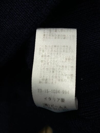 商品画像：ニット・セーター(薄手)/48/ウール/NVY/23-15-1034-994 4