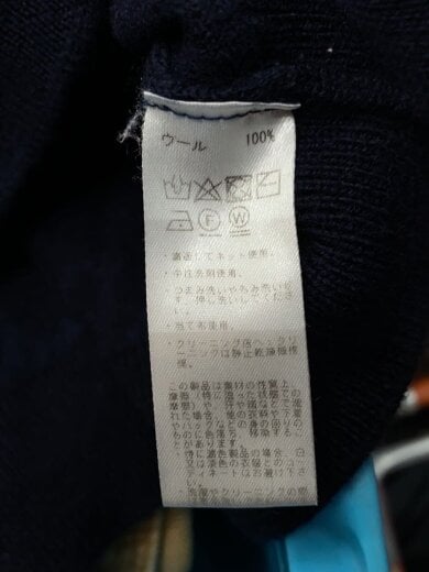 商品画像：ニット・セーター(薄手)/48/ウール/NVY/23-15-1034-994 5