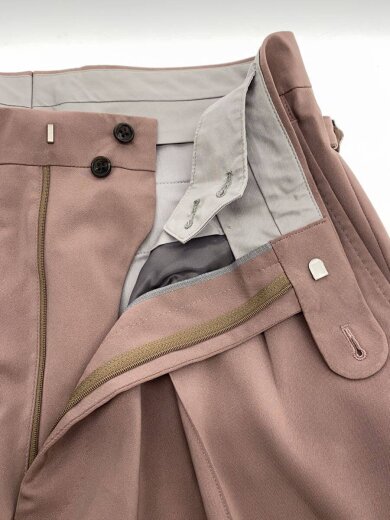 商品画像：スラックスパンツ/4/ポリエステル/PNK/RM222-020 3