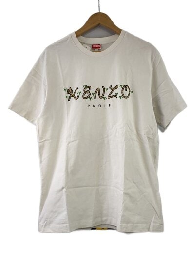 商品画像：Tシャツ/L/コットン/WHT/FC55TS407CSL 1