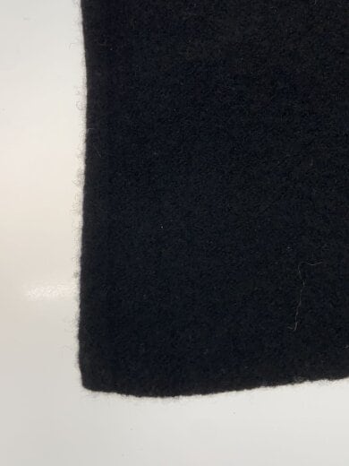 商品画像：25SS/ヴァージンウール/タグ切取あり/マフラー/--/BLK/メンズ 3