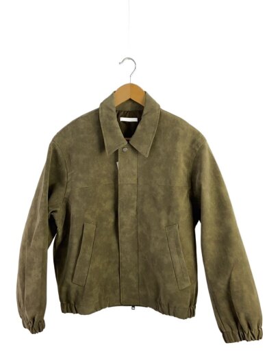 商品画像：ジャケット/S/フェイクレザー/KHK/無地/wyjk1222 1