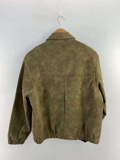 商品画像：ジャケット/S/フェイクレザー/KHK/無地/wyjk1222 2