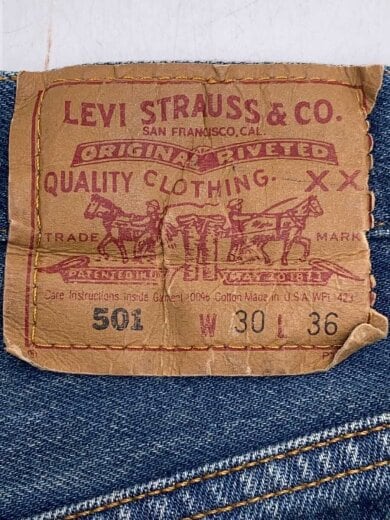 商品画像：501/USA製/ボタン裏552/90s/ボトム/30/コットン/IDG 5