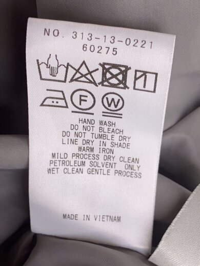 商品画像：ボトム/38/ウール/GRY/313-13-0221 6