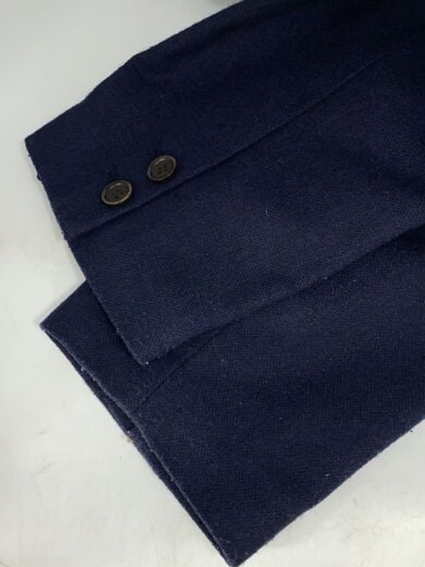 商品画像：変形テーラードジャケット/M/ウール/NVY/無地/Y144JK03 6