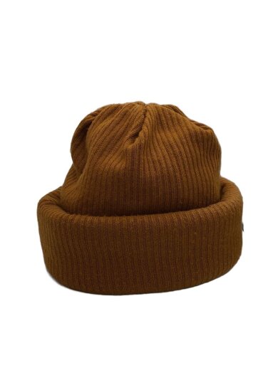 商品画像：ニットキャップ/--/アクリル/YLW/無地/メンズ 1