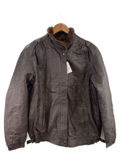 商品画像：レザージャケット・ブルゾン/--/レザー/BRW 1