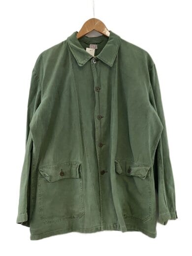 商品画像：スウェーデン軍/ワークジャケット/カバーオール/--/--/GRN 1