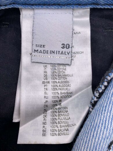 商品画像：コーティング/ボトム/30/デニム/BLK// 5