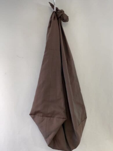 商品画像：よそいきトート/トートバッグ/ウール/BRW 2