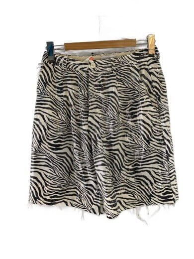 商品画像：スパンコールショートパンツ/27/コットン/WHT/アニマル/VAQ03P107 1