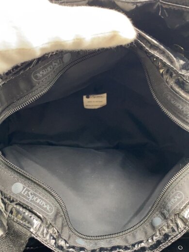 商品画像：バッグ/エナメル/BLK/無地 6