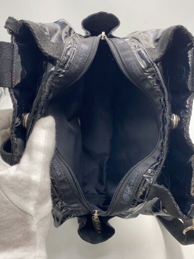 商品画像：バッグ/エナメル/BLK/無地 7