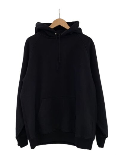 商品画像：コットン裏毛 パーカ/パーカー/4/コットン/BLK 1