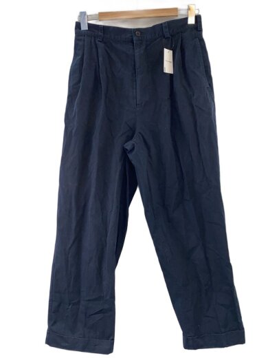 商品画像：cotton two tuck slacks/ボトム/M/コットン/NVY// 1