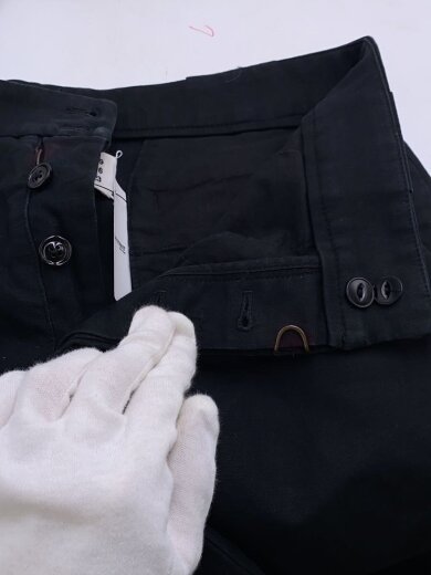商品画像：12AW/フック部分着色有/ボトム/46/コットン/BLK// 3