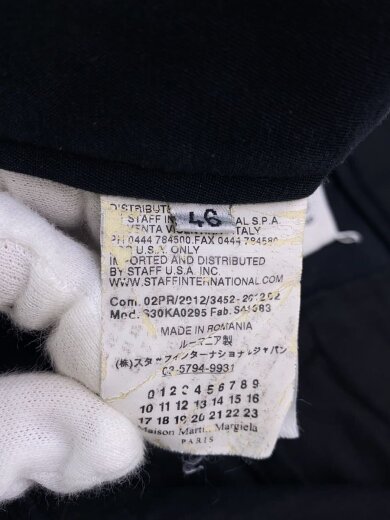 商品画像：12AW/フック部分着色有/ボトム/46/コットン/BLK// 5