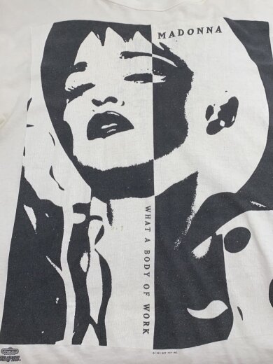 商品画像：90s/Madonna/1991/What Body Of Work/Tシャツ/L/コットン/WHT 6