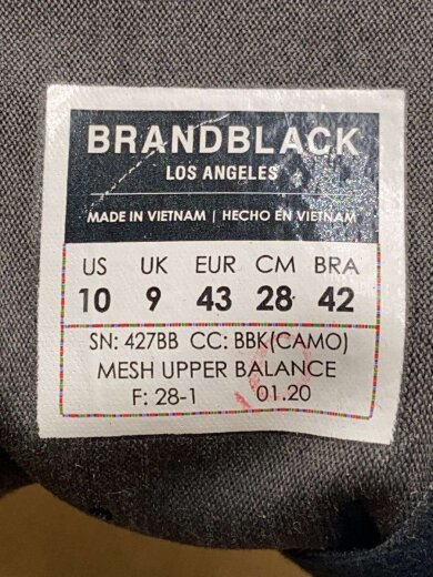 商品画像：ローカットスニーカー/42/BLK 5