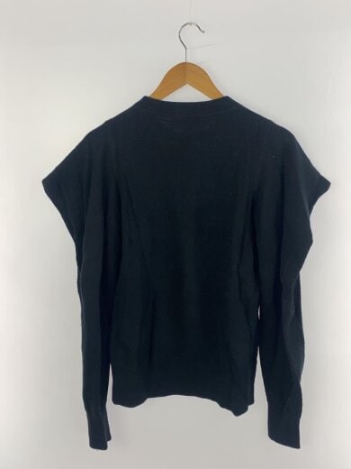 商品画像：ニット・セーター(薄手)/カシミア混/2/コットン/NVY/無地 2