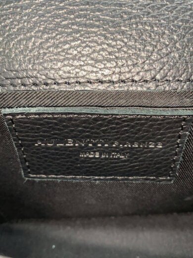 商品画像：AULENTTI/ショルダーバッグ/レザー/BLK 5