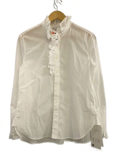 商品画像：長袖ブラウス/36/コットン/WHT 1