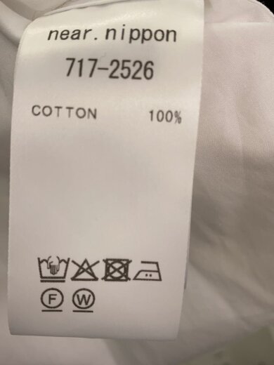 商品画像：長袖ブラウス/36/コットン/WHT 4