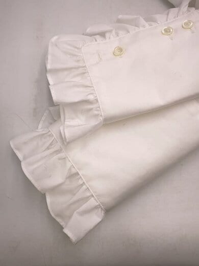 商品画像：長袖ブラウス/36/コットン/WHT 6