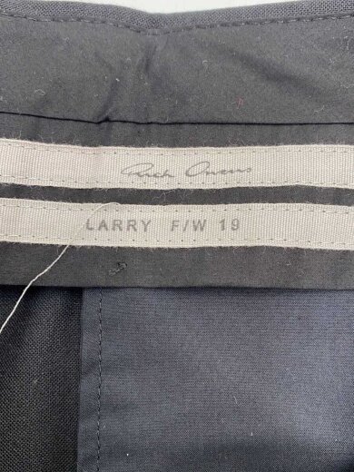 商品画像：19AW/ハイライズワイド/スラックスパンツ/46/ポリエステル/BLK 4