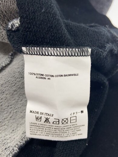 画像：Martin Margiela長袖Tシャツ/本人期/48/コットン/BLK/ストライプ4