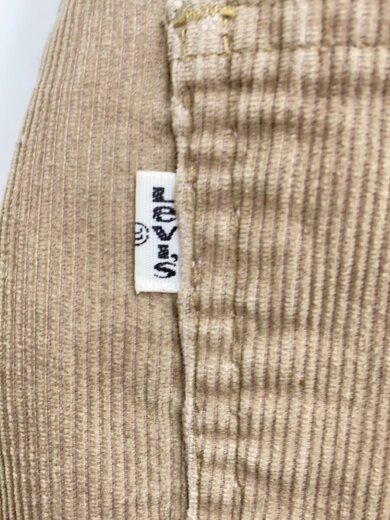 商品画像：80s/517/白タブ/ブーツカットパンツ/33/コーデュロイ/BEG 4